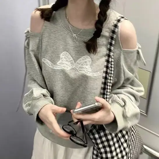 

Женские толстовки, винтажная одежда, спортивные базовые принты, вышитый декор с несколькими карманами, верхняя одежда, полный цветной блок Y2K