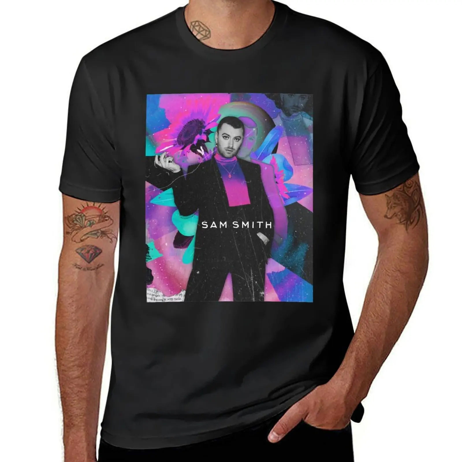 Samsmith T-Shirt customizeds summer top mens plain t shirts