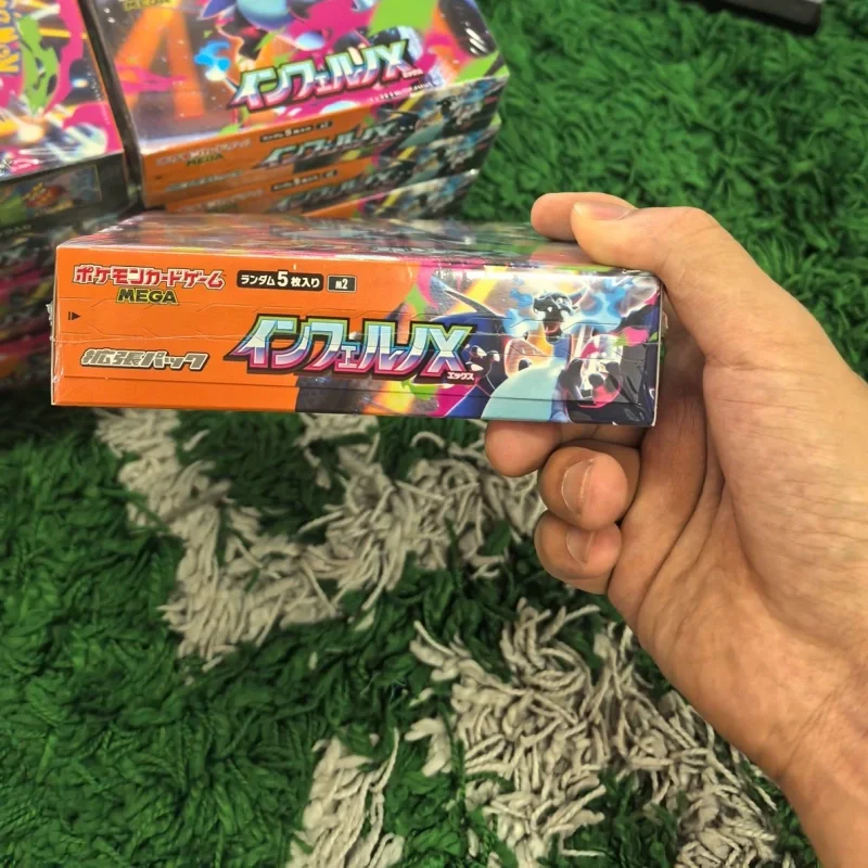 In Stock Japanese version Pokmon Trading Card PTCG M2 MEGA Cards Booster Box as Collecting enthusiast kids Birthday gifts view 3