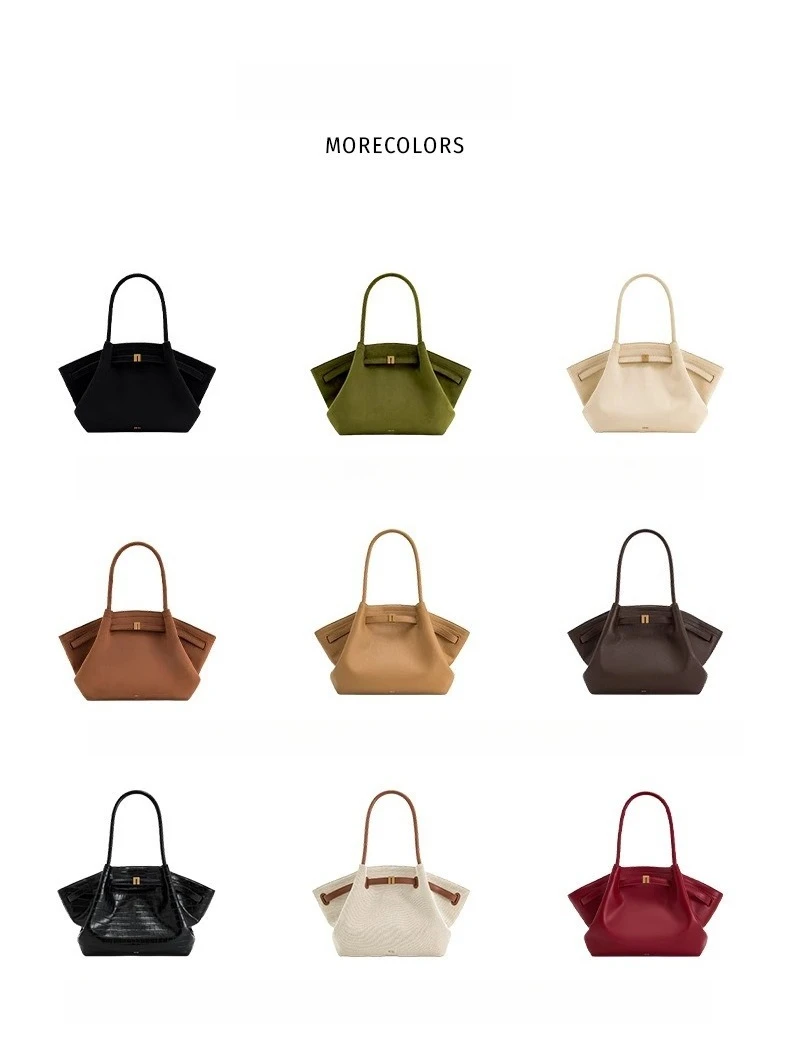 Dumpling-Tasche, Große Kapazität, Schultertasche, Handtasche, Tragetasche, Damentasche. – Detail 6