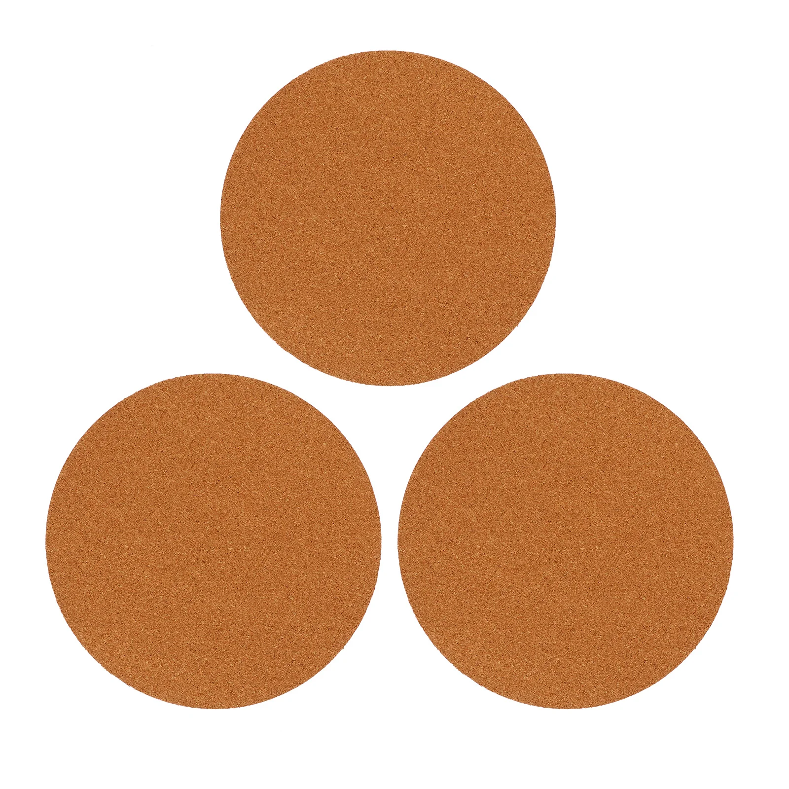 

3Pcs Cork Plant Saucer Round Coasters Cork Pad Plant Tray Flowerpot Plate Garden Mat Protection Flowerpot Plate Pad