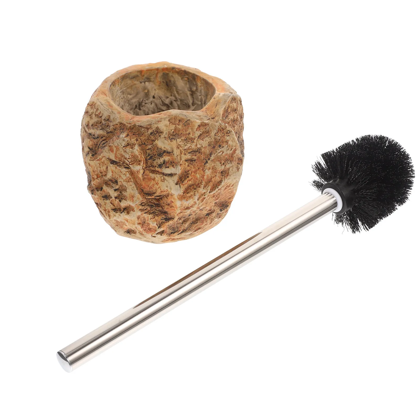 

Bathroom Toilet Bowl Brush and Holder Kit Heavy Duty Scrubbing Brush for Thorough Cleaning in Home Or Commercial Spaces