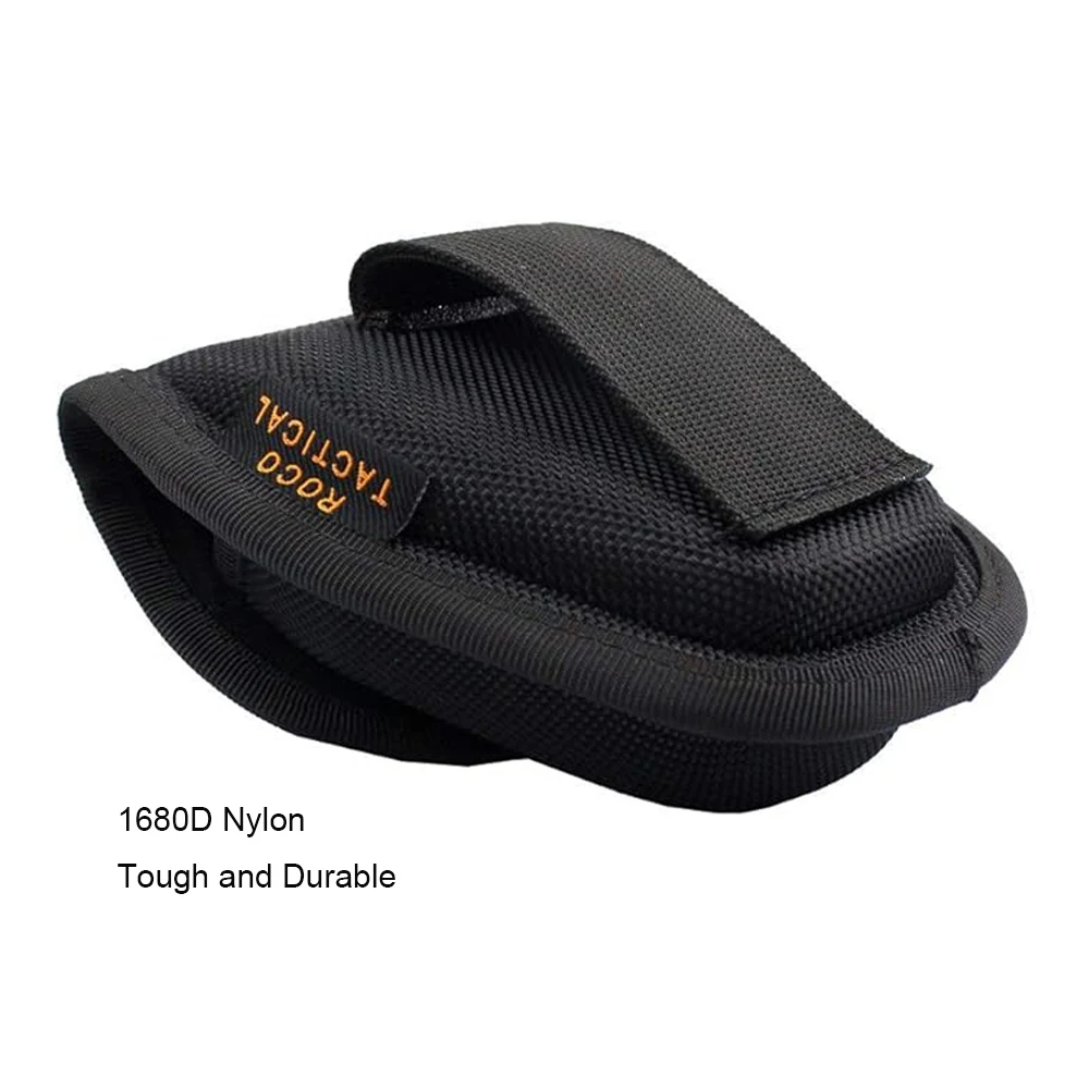 1680D Nylon Molded Double Handcuff Case, Hidden Snap Nylon Cuff Case Pouch