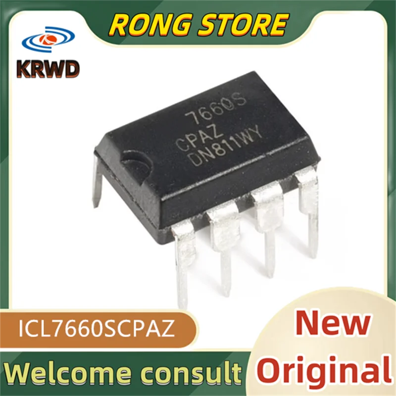 5PCS 7660S New and original ICL7660SCPAZ ICL7660SCPA ICL7660SC ICL7660S DIP8