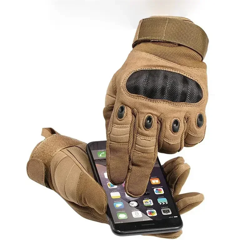 

Motorcycle Tactical Fullfinger Gloves Protective Gear Gym Fitness Military Tactical Gloves with Touch Screen for Men and Women