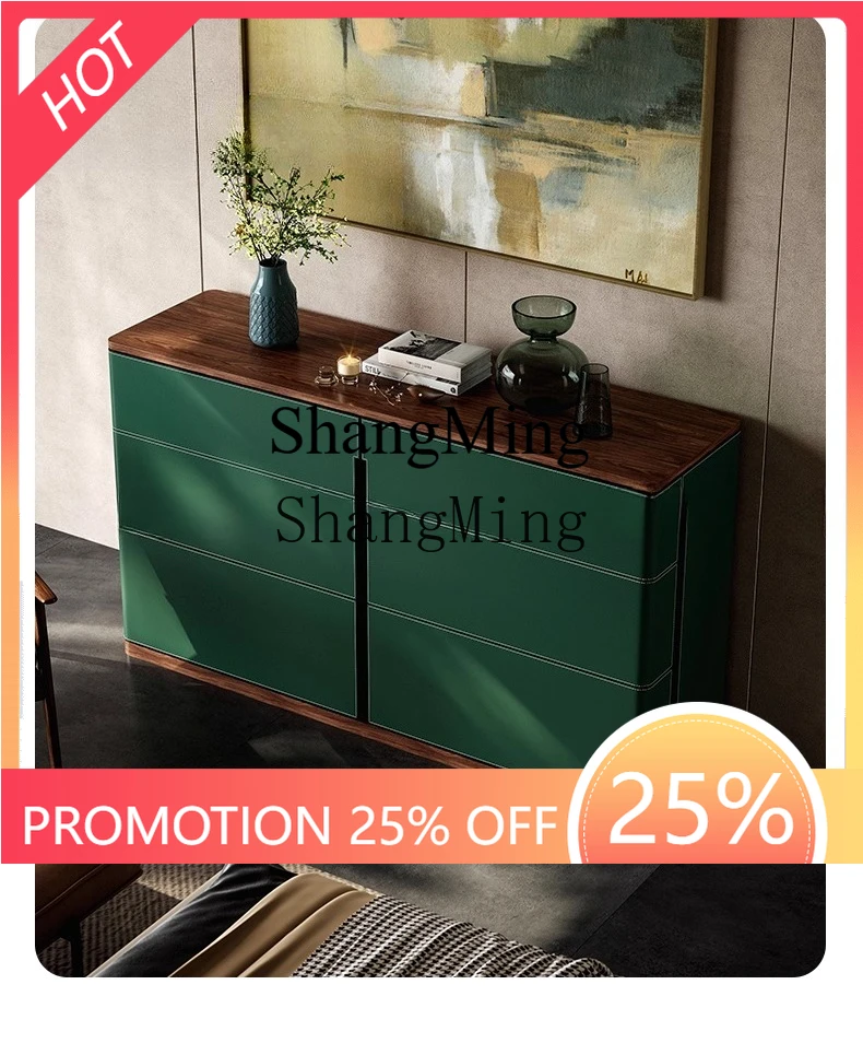 

SM Entryway Cabinet Living Room High-End Drawer Wall-Mounted Simple Sideboard Bedroom Bedside Storage Cabinet