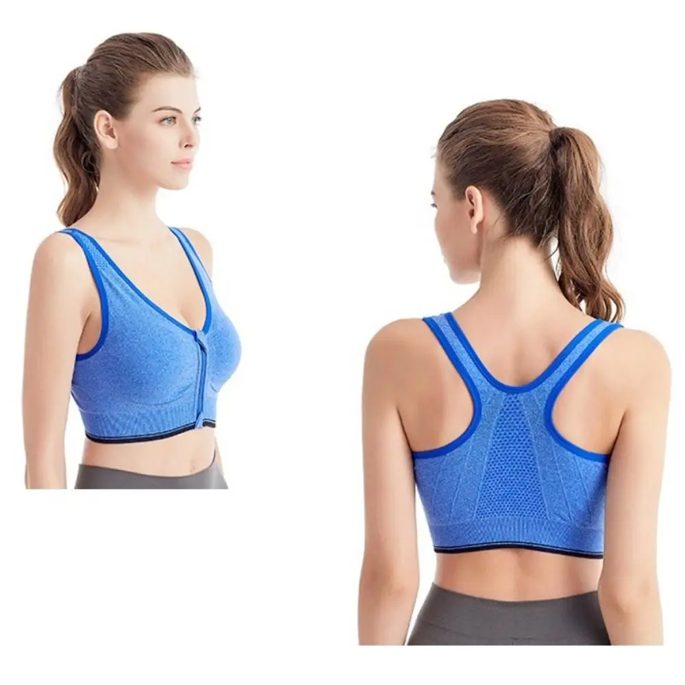 Non-steel Ring Sports Bra Top Quick-drying High Shockproof Yoga Bra Comfortable Breathable Women Active Bra Push Up