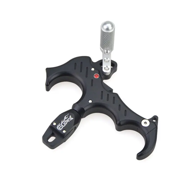 

Archery Compound Bow Release Aids Triggers Aluminum Alloy Bow Release 3or4 Finger Grip Thumb Caliper