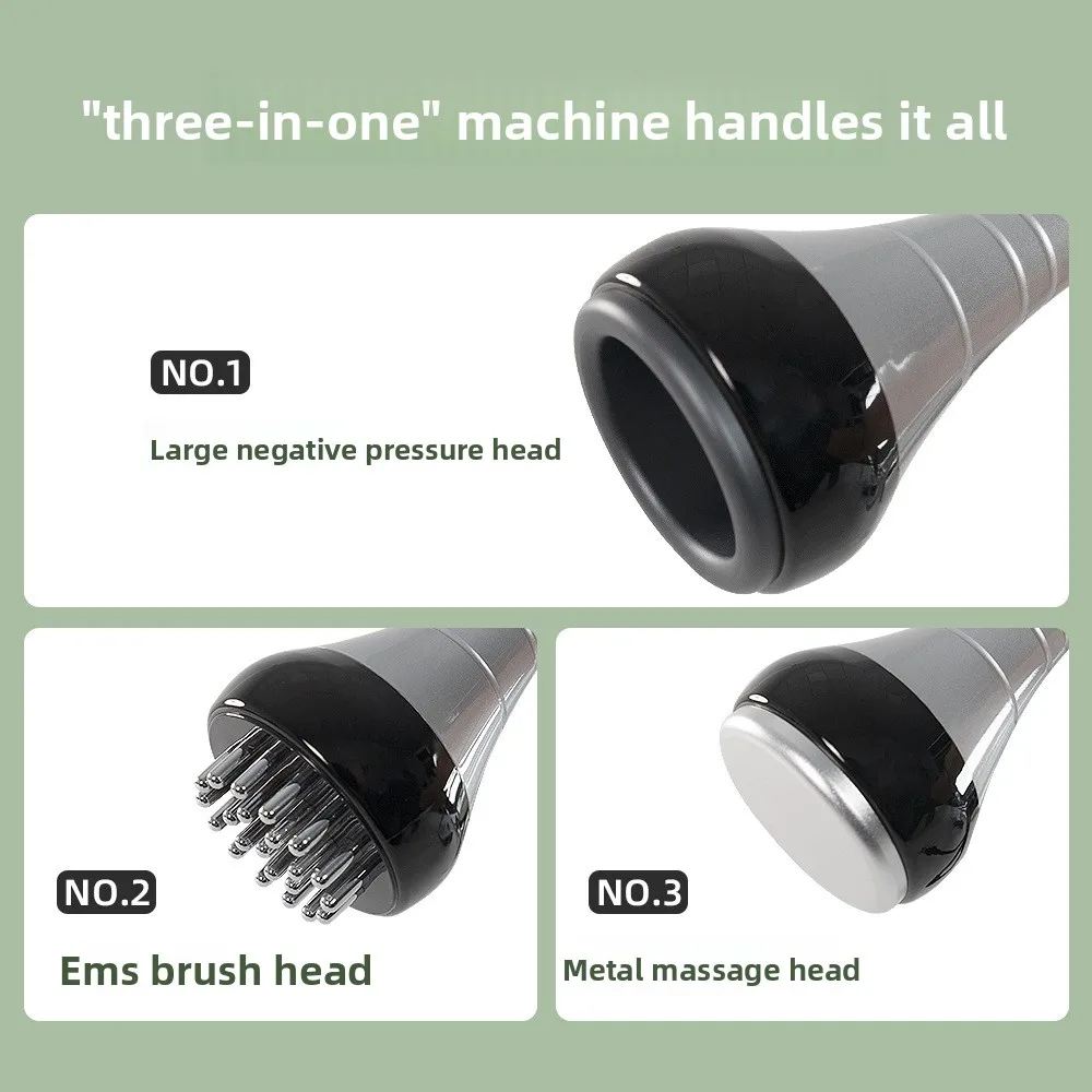 New Heating EMS Gua Sha Cupping Vibration Multi-Effect Massager Full Body Massage Gua Sha Cupping Beauty Body Instrument