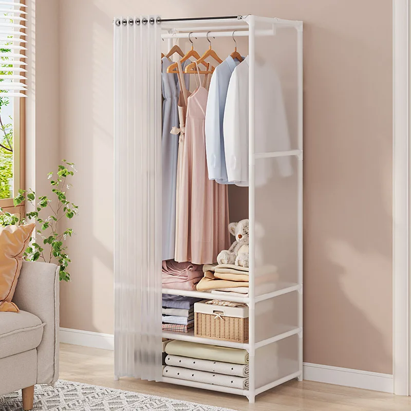 

Household Black And White Coat Rack Floor Hanger Bedroom Wardrobe Type Multi-functional Simple Hanger