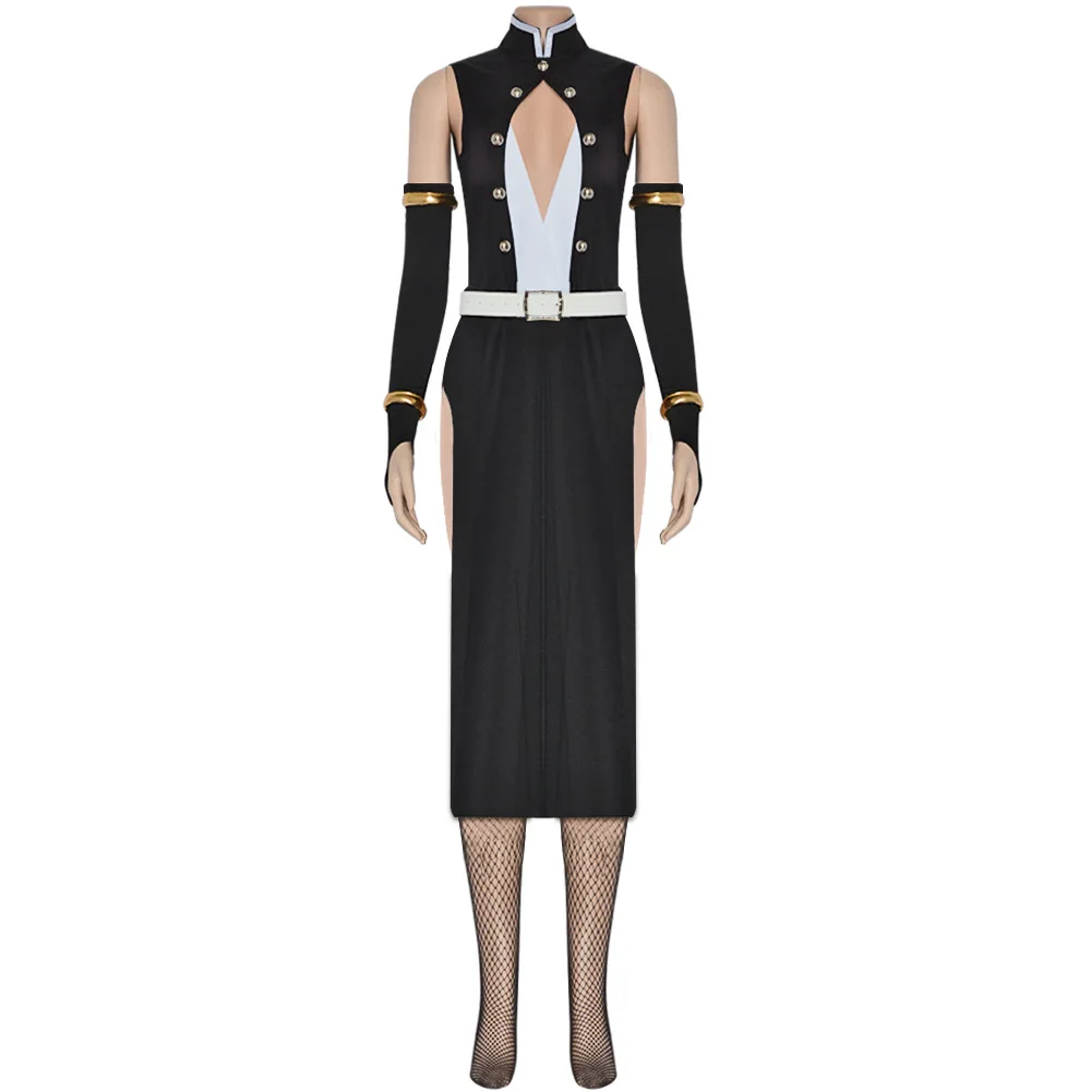 

Anime Demon Slayer Uzui Tengen Cosplay Costume Sound Breathing Female Dress Team Uniform Wig Adult Woman Carnival Halloween Suit