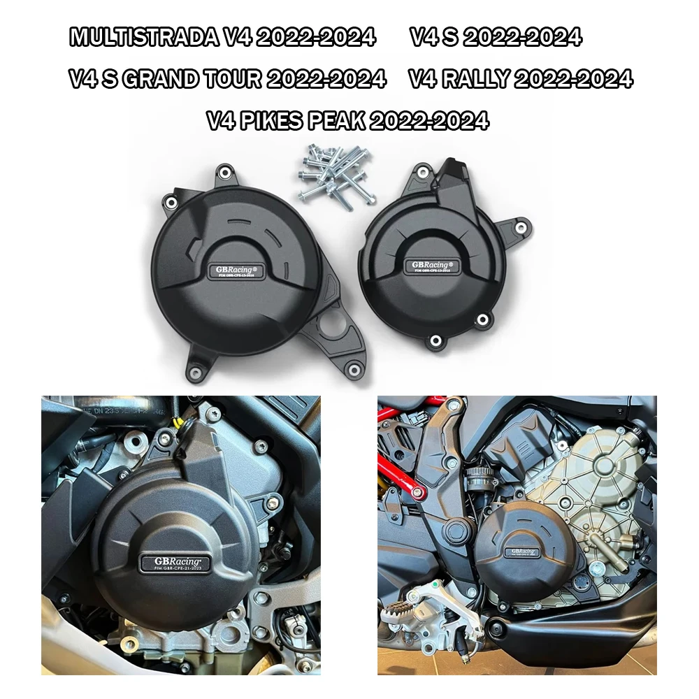 

Motorcycle parts engine insulation and anti drop for Ducati Multistrada V4 / RALLY / Pikes Peak V4S / Grand Tour 2022-2024