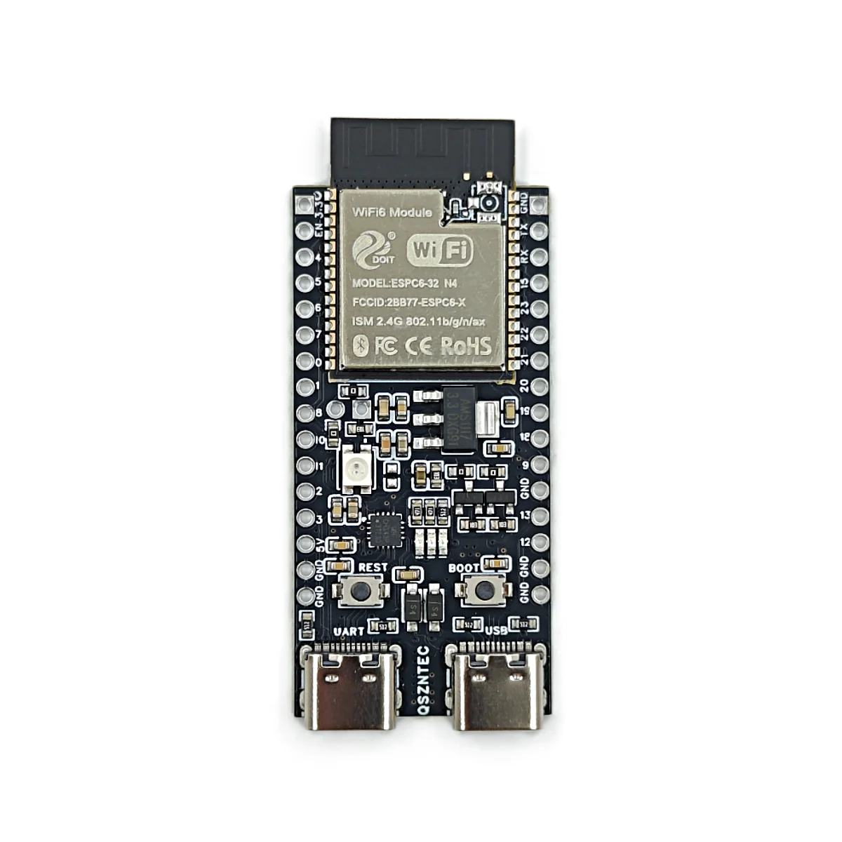 ESP32-C6-DevKitC-1 Development Board ESP32 N4 Core Board 4MB Flash WIFI6 BLE Zigbee Compatible ESP32 Module