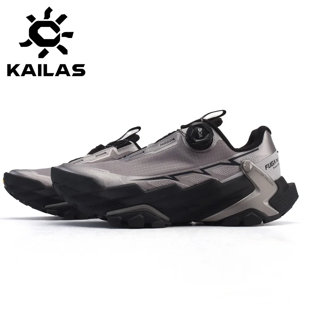 

KAILAS FUGA Men's Trail Running Shoes DU BOA Big Slope King Summer Outdoor Hiking Breathable Casual Sports Purple