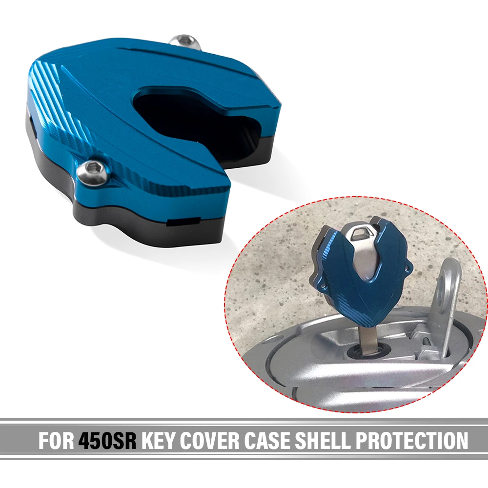 

Motorcycle Key Shell Cover Case & Keychain Keyring For 450SR 450 SR 2022 2023 2024 Motorbike Key Cover Case Shell Protection