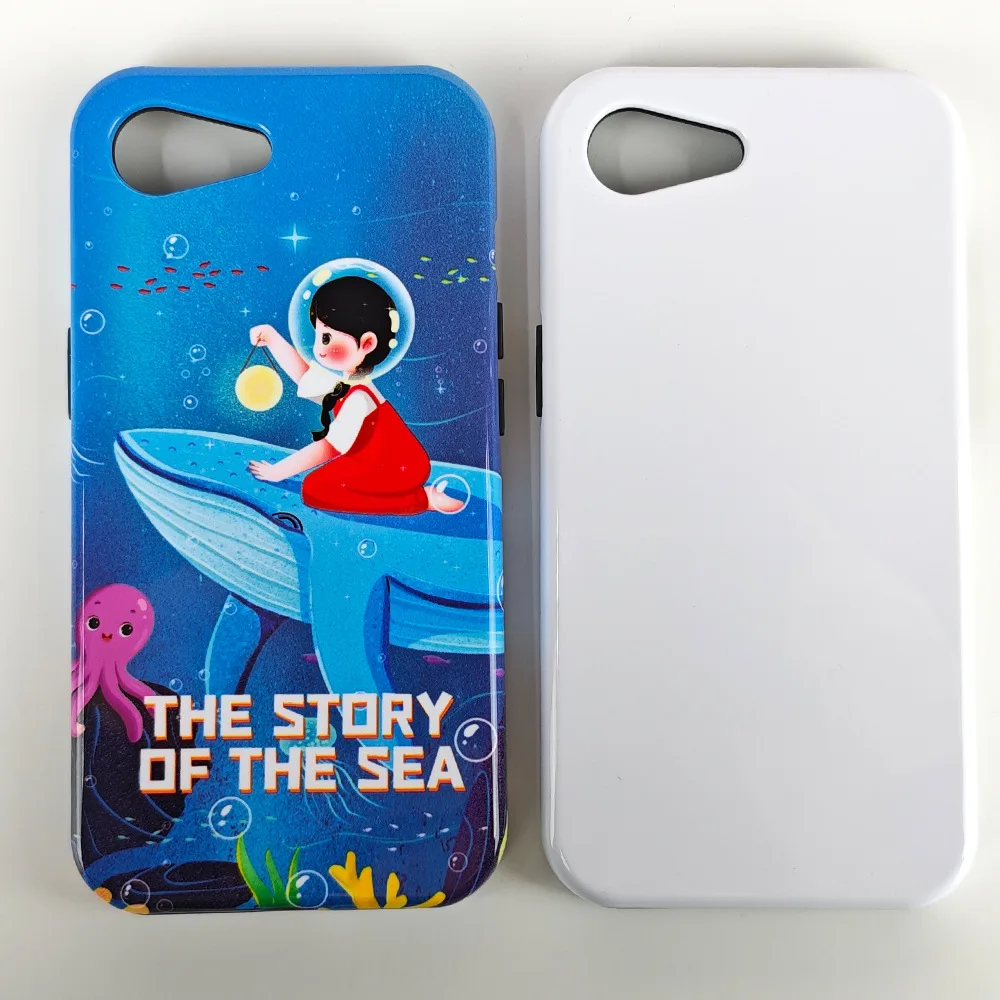 Fonlyu 5pc Coated Magnet 2 In 1 Blank Phone Case for iPhone 17 16 15 14 13 pro max 3D Sublimation Heat Transfer Printing Machine