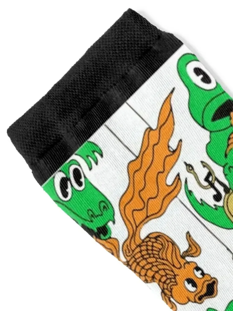 Most Important King Gizzard And The Lizard Wizard Gifts For Christmas Socks Children's retro moving stockings Man Socks Women's