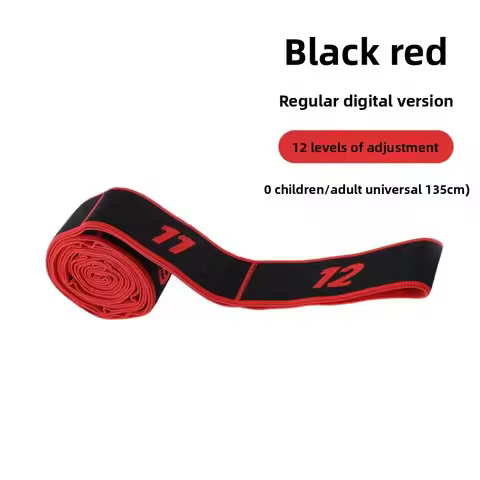 8/10/12 Grid Yoga Stretch Band Flexible Multi-stage Dance Stretch Band Adjustable Digital Resistance Band