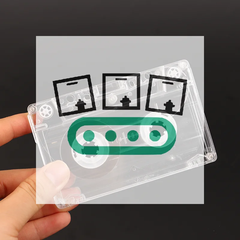 Voice Recorder Audio Cassette Tape Standard 30 Minutes Empty Tape Blank Tape With 30 Minutes Song Recording Blank Cassette