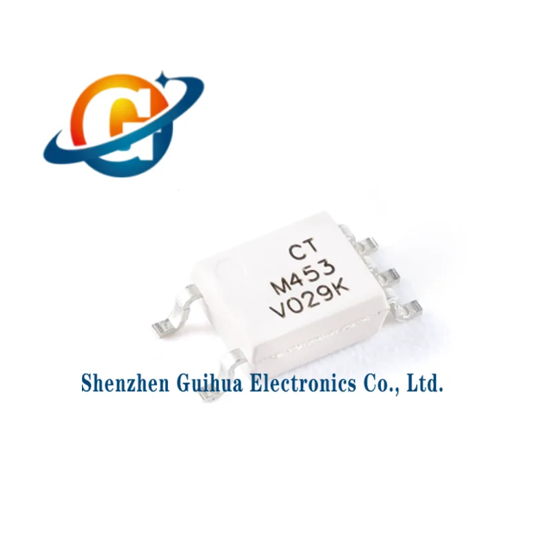 10PCS brand new original SMT CTM453 (V) (T1) SOP-5 high-speed transistor optocoupler chip