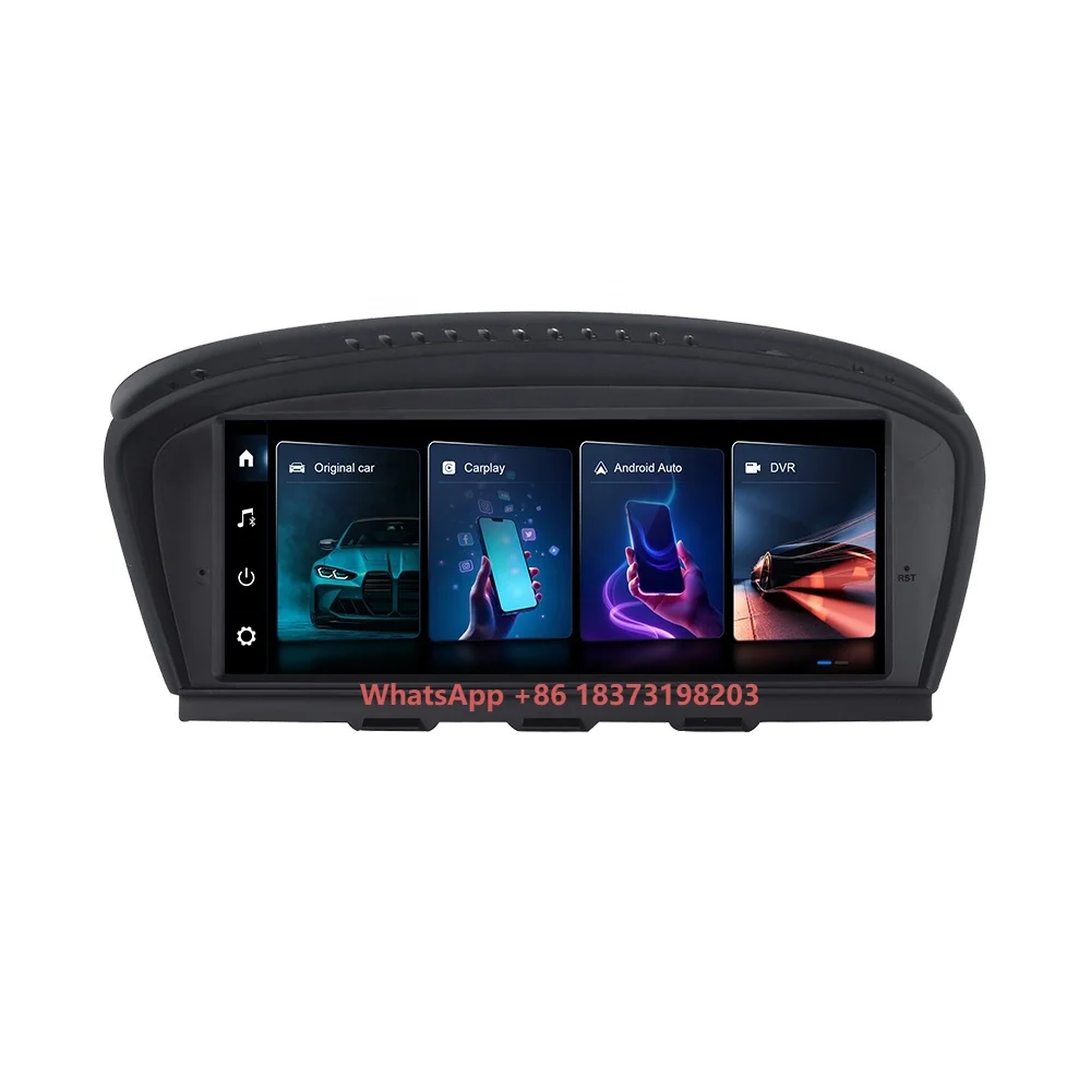 

Route Factory 8,9-дюймовая автомобильная аудиосистема с сенсорным экраном для BMW 5 серии E60 2005-2010 CIC CCC Автомобильная навигация DSP Беспроводная SD-карта