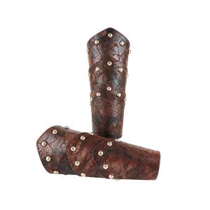 UYEE-Traje Medieval do Guerreiro Viking para Homens e Mulheres, Bracer de Couro, Steampunk, Fur Elf, LARP, Armadura de Braço Rebitado, Acessório Halloween 10 principais vendas medieval guerreira - №2