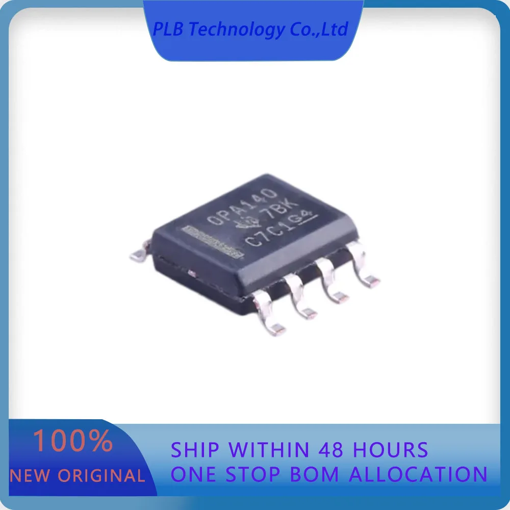 5PCS/LOT OPA140AIDR OPA140  120uV 10pA 20V/us 11MHz 1.0 Rail-to-Rail Output SOIC-8 Precision Op Amps Original Stock