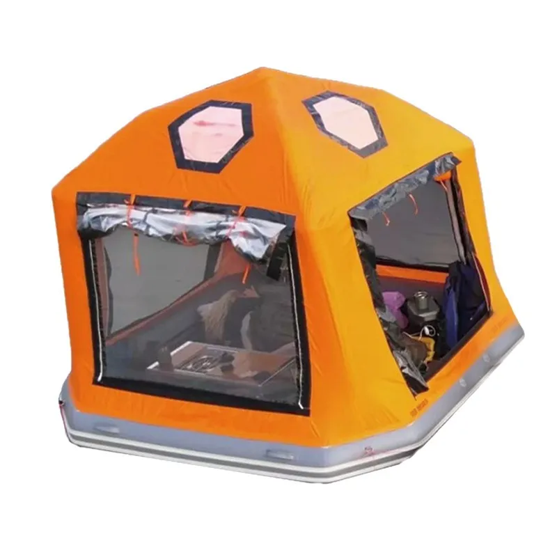 

Cross-border export water camping inflatable tent wild fishing inflatable floating island tent summer leisure inflatable