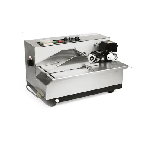 MY-380F 자동 잉크 휠 코딩 기계, 플라스틱 가방 판지 잉크젯 코딩 기계, 220V