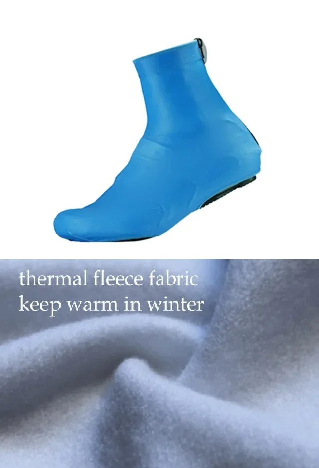 WINTER FLEECE THERMAL 2019 PURE (NO LOGOS) Cycling Shoe Cover Sneaker Overshoes Lycra Road Bicycle Bike MTB Cycling Shoe Cover