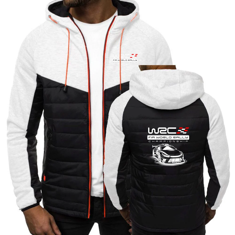 2025 primavera e outono casaco portátil leve do homem campeonato mundial rally wrc logotipo impressão bonito jaqueta hoodies