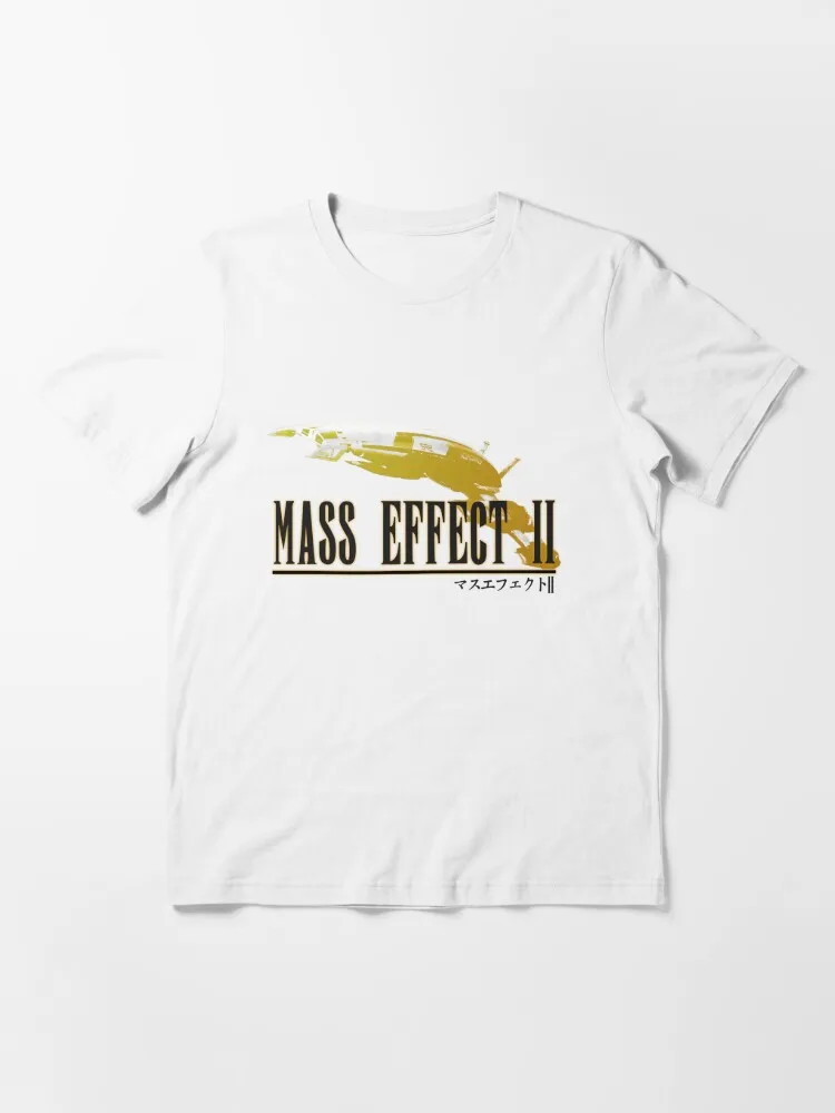 Mass Effect 2 - In the Style of Final Fantasy Essential T-Shirt  Prevalent Leisure Cotton  Tees