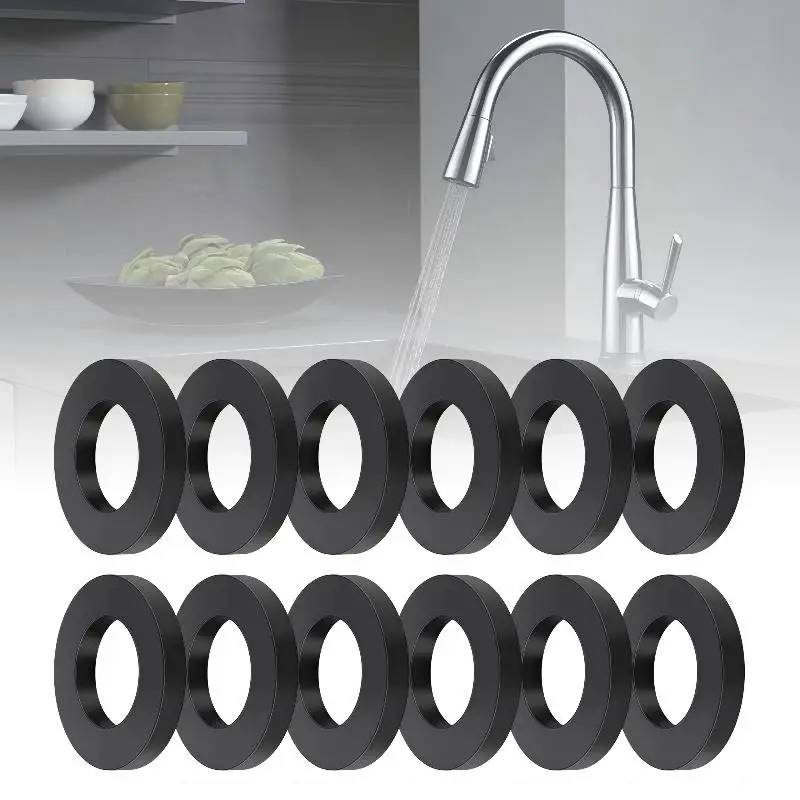 New20/50 Pcs Universal 4-Section Standard Rubber O-Rings Plastic Washers Sealing Gaskets Suitable For Corrugated Pipes