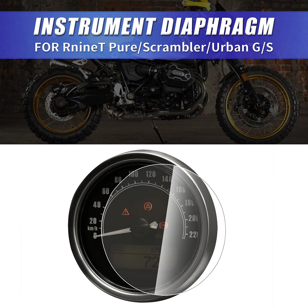 Motorcycle Instrument Cluster Scratch Protection Film Dashboard Protector For BMW RnineT R Nine T Pure Scrambler Urban G S 2017-