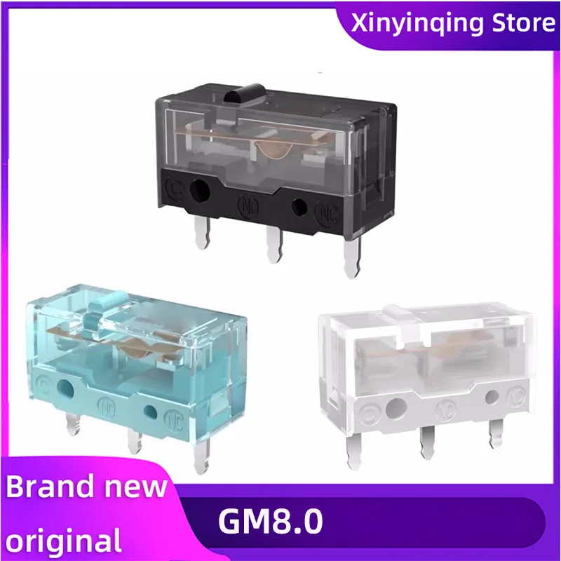 10-50pcs For Kailh GM8.0 Black Mamba White Blade Game microswitch mouse left right Micro Swicth button 80M/90M/100 Million Click
