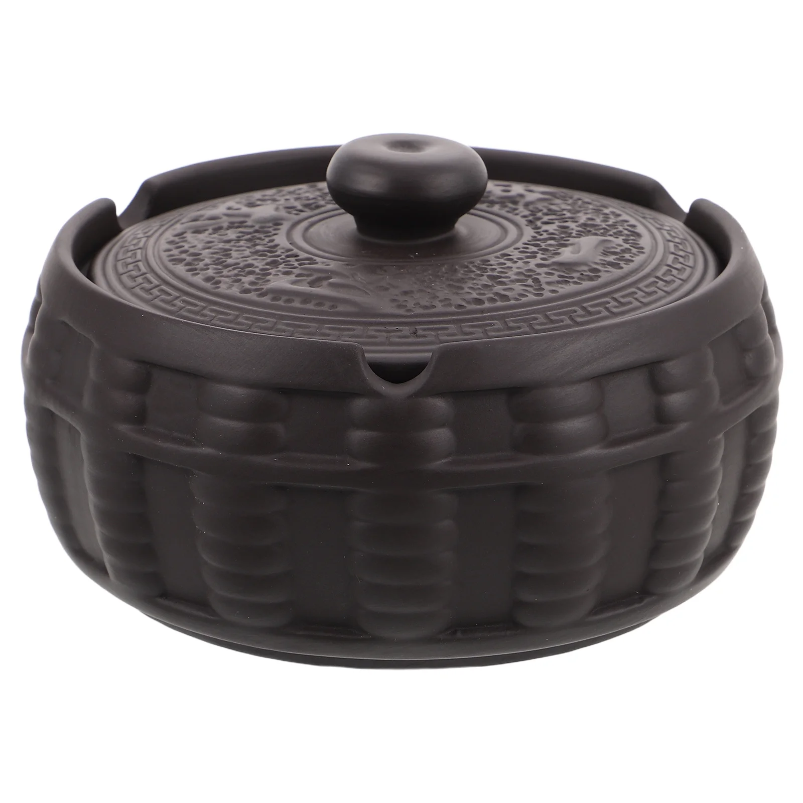 

Ashtray for Outdoor Use Balcony Ceramic Trays Indoor Patio Travel Ashtrays Garden Events Container Smokers