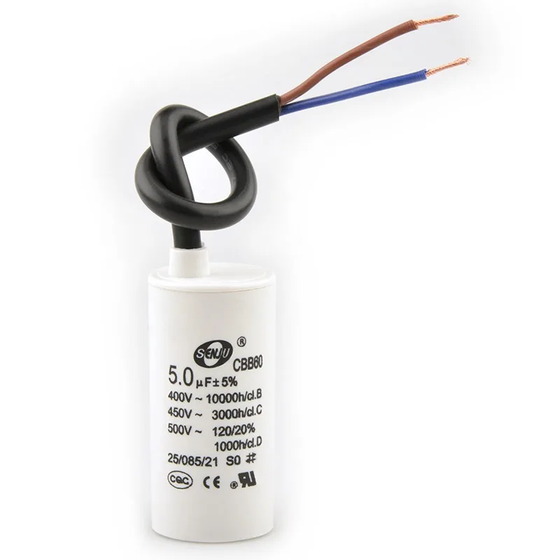 CBB60 غسالة مكثف الجفاف تدور مجفف مضخة مياه مكثف البدء 4/5/6/8/10/12/20/100 فائق التوهج #5