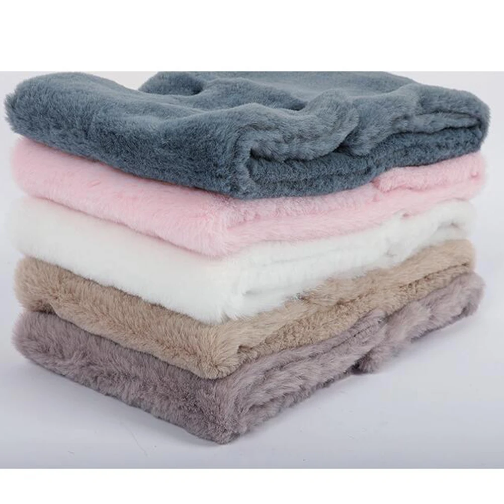 

Solid Color Scarf Winter Windproof Warm Neck for Women Unisex Adults Warmer Scarves Gaiter