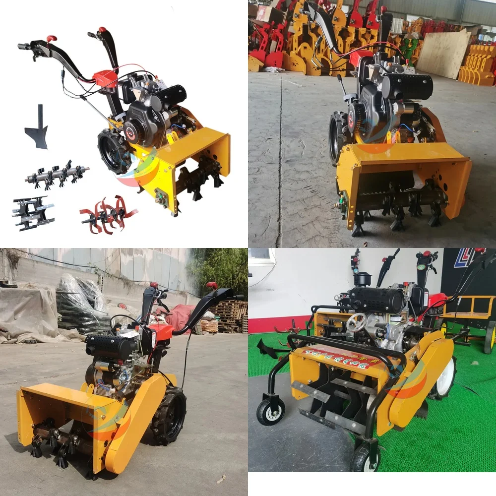 

123Hot New Handheld Cultivator Weeder Mini Rice Power Weeder Farm Hand Weeder Machine