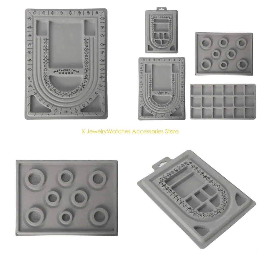 

31KD Bead Board Necklace Beaded Jewelry Storage Box Tray Diy Jewelry Making