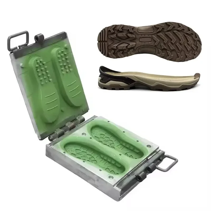 Custom EVA Rubber Outsole Mold for Sports Shoes Non Slip Design Professional Manufacturing Tooling for Athletic Footwear Sole