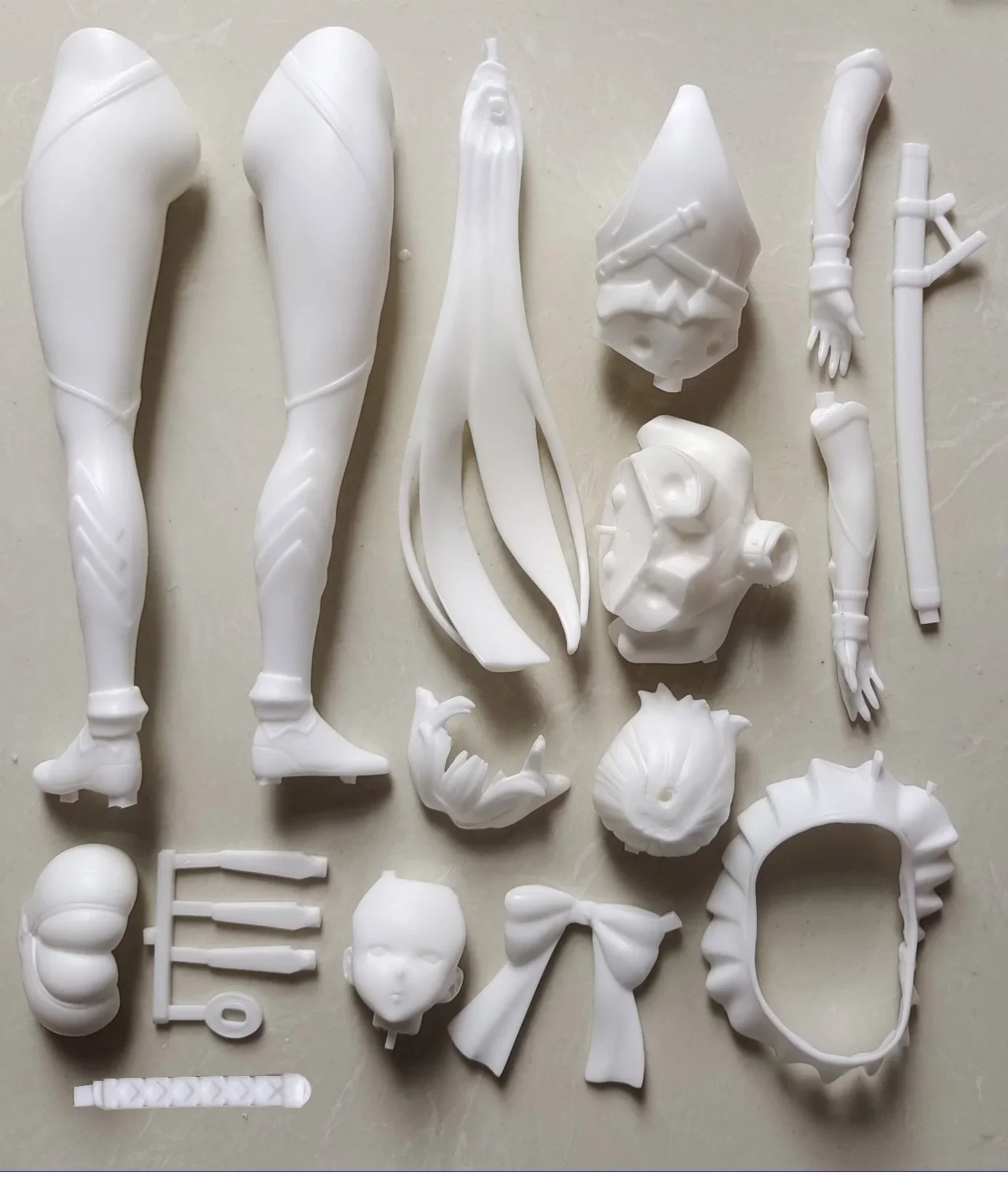 

1/6 Anime IJN Takao Azur Lane Kit Kawaii Resin GK DIY White Assembly GK Model Statue Toys Doll Collection Gifts