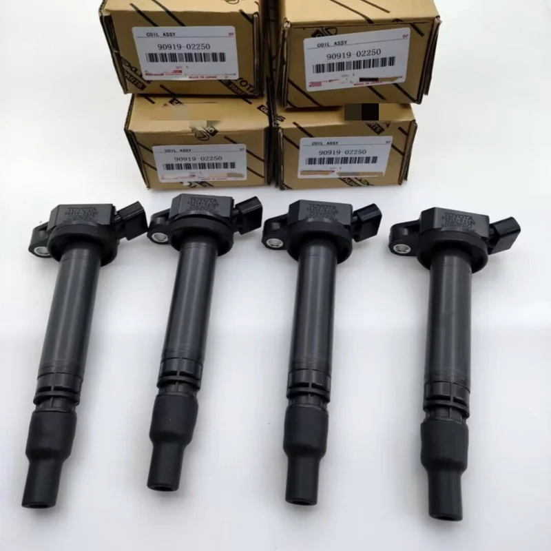 4PCS 90919-02250 9091902250 Ignition Coil For Toyota Camry Lexus GS300 4Runner 90919-02256 90919 02250 90919-02257