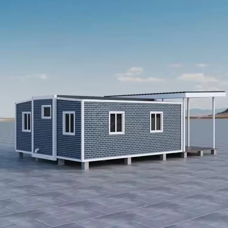 Foldable Container Homes Customized Prefab Tiny House Prefab House Luxury Live Expandable Container House Mobile Folding Room