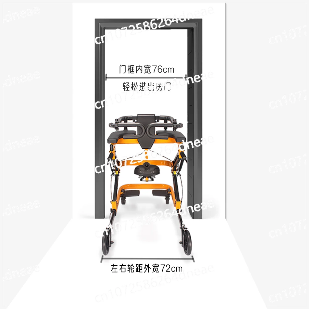 

Многофункциональная стоячая рамка Прогулочная рама Ходунки для взрослых Тренировка нижних конечностей Бытовое реабилитационное оборудование