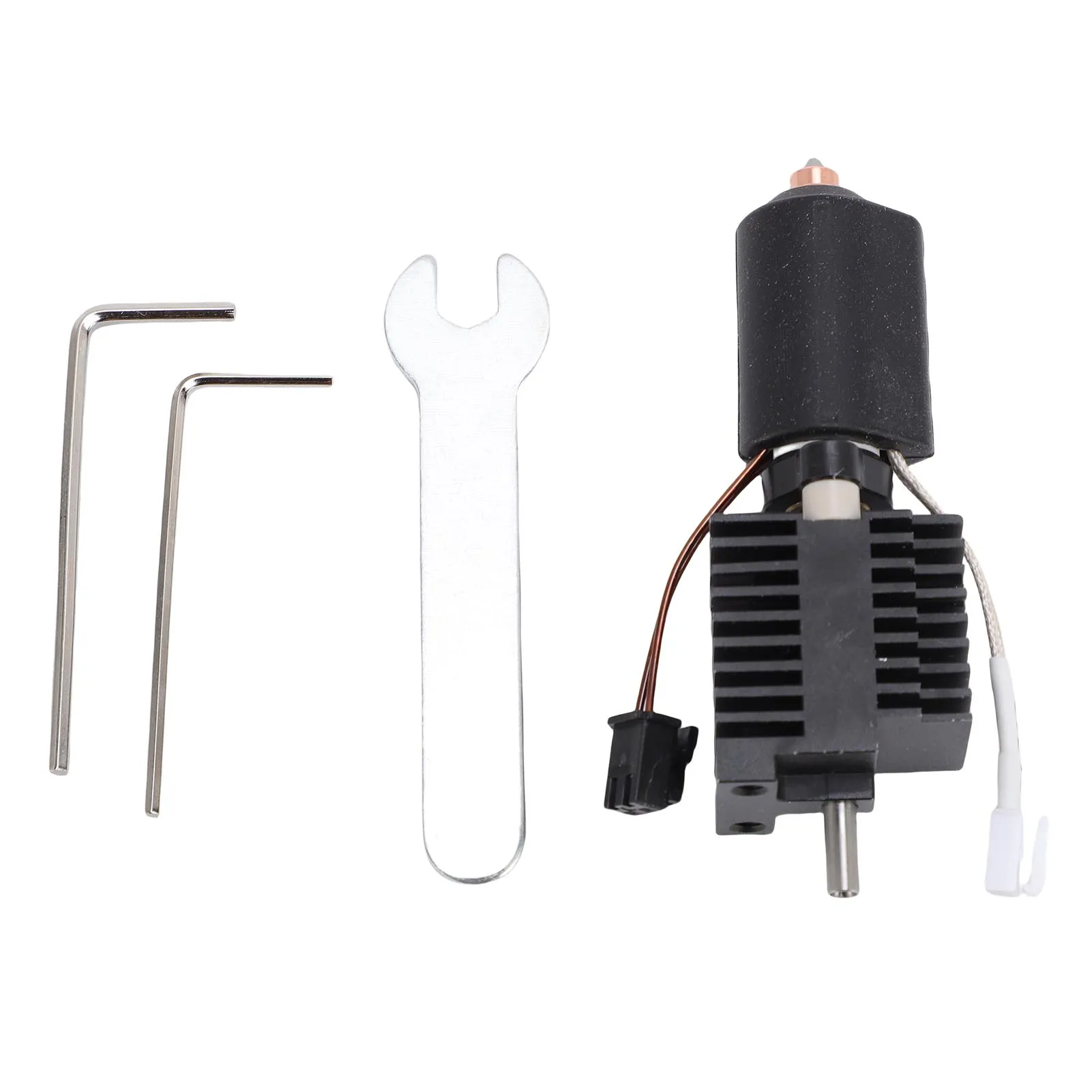 

3D Printer Hotend Kit Replacement for K2 Plus 0.4mm Nozzle 350℃ Heat Resist Ceramic Hot End Kit 0.4mm Nozzle Hotend Kit