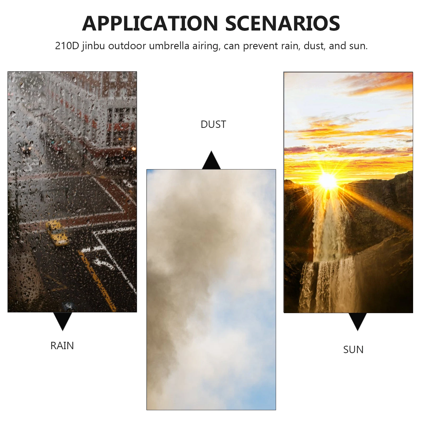 

1pc Oxford Drying Rack Protective Waterproof Dustproof Heavy Duty Zippered Umbrella Drying Rack Cover For Outdoor Use Weather