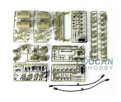 HengLong 1/16 skala Challenger II zbiornik rc 3908 plastikowa dekoracja akcesoria do toreb TH00502