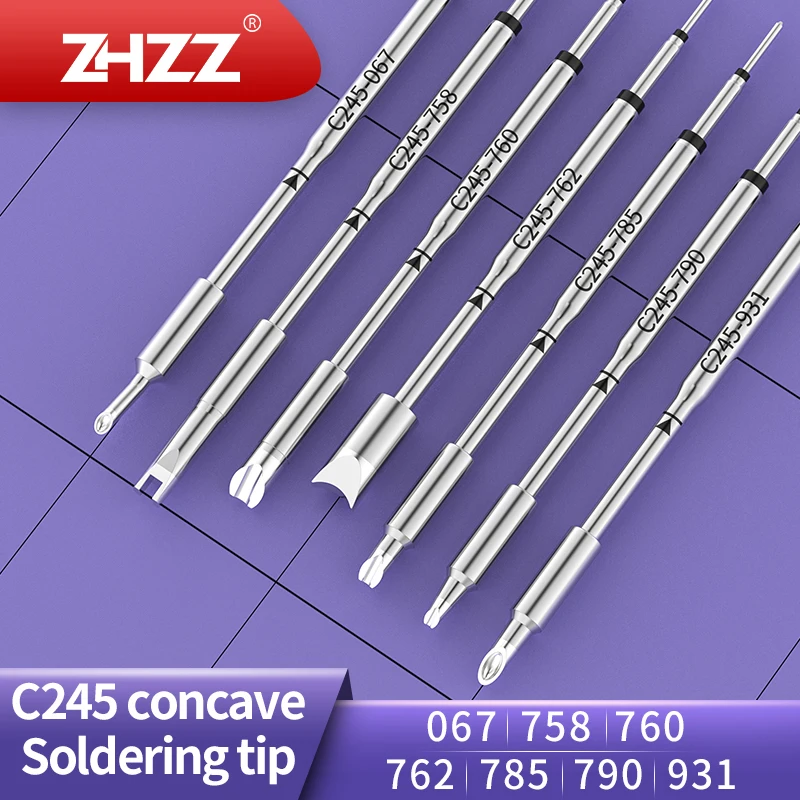 C245 Soldering iron tip for JBC Soldering station C245-067 C245-758 C245-760 C245-762 C245-785 C245-790 C245-931 T245-A handle