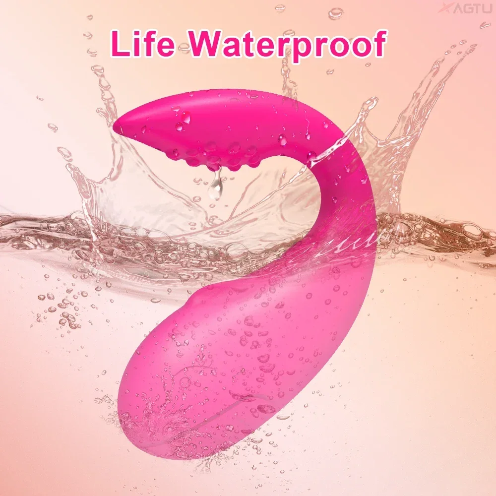 APP Control Vibrating Love Egg For Women Wearable Panties Vibrator Vagina Clitoris Stimulator Interaction Sex Toy For Couples_voghion.com